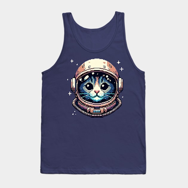 Cosmic cat Tank Top by Astroman_Joe